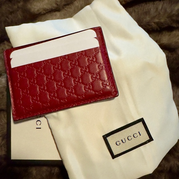 Authentic Gucci Microguccissima card holder - Picture 2 of 8